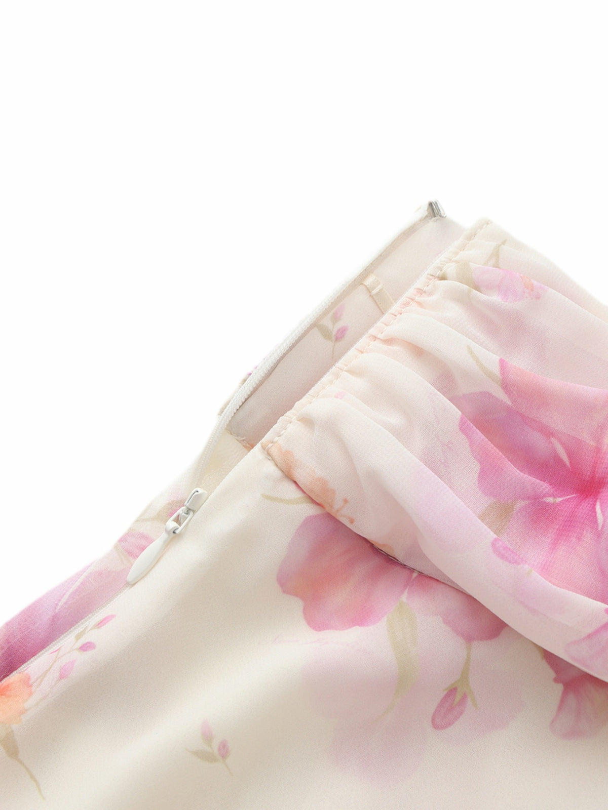 Ophelia Rosette Floral Ivory Skirt - Nana Jacqueline