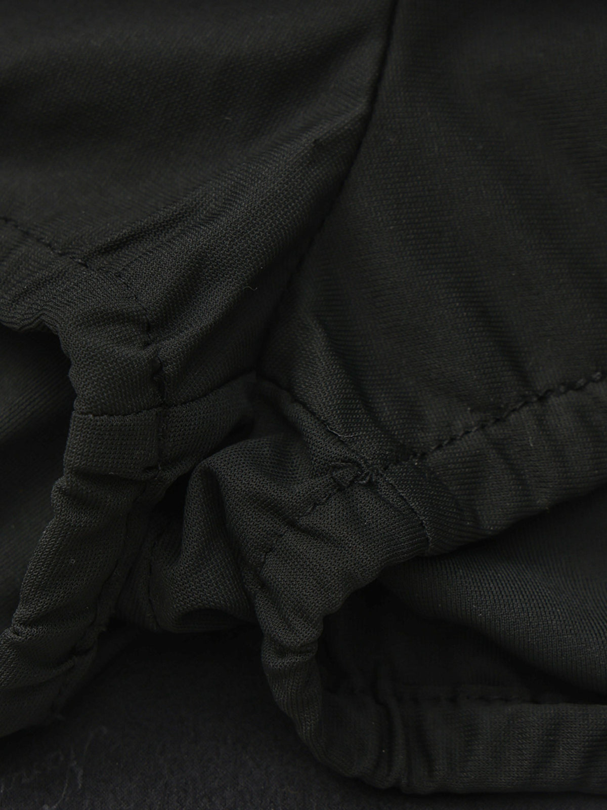 Ayla Satin Mini Black Skirt - Nana Jacqueline