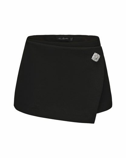 Sabine Skirt: Black Mini Skirt for Date Night - Nana Jacqueline