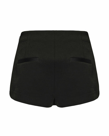 Sabine Skirt: Black Mini Skirt for Date Night - Nana Jacqueline