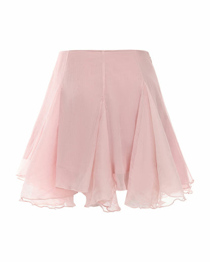 Verena Skirt: Pink Mini Skirt for Brunch - Nana Jacqueline