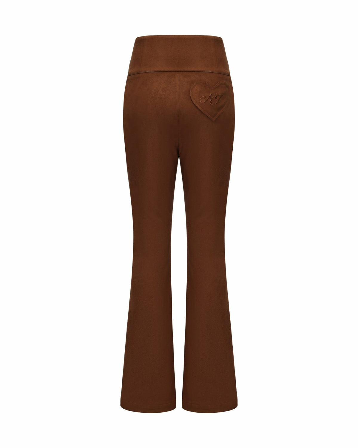 Hailey Flared Pants: Brown Pants for Date Night - Nana Jacqueline