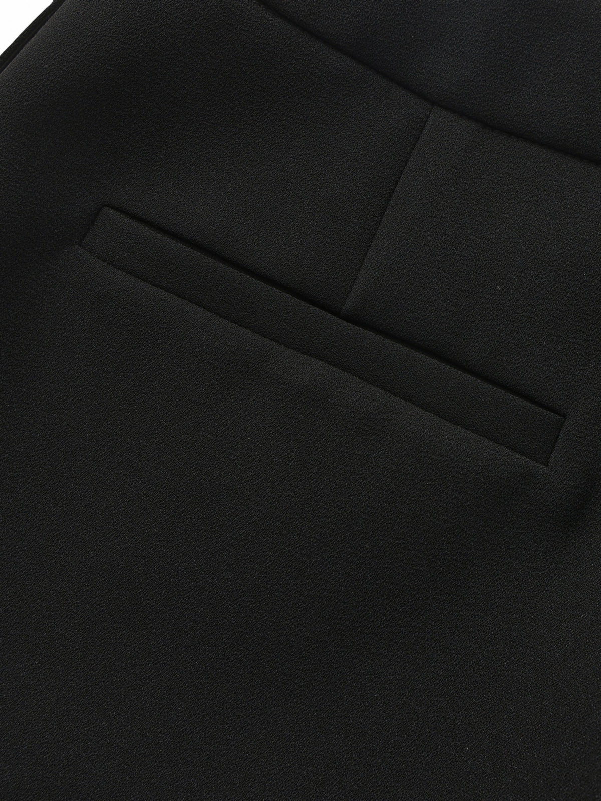 Avalon Straight-Leg Black Shorts - Nana Jacqueline