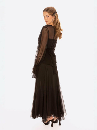 Nora Top: Black Top for Date Night - Nana Jacqueline