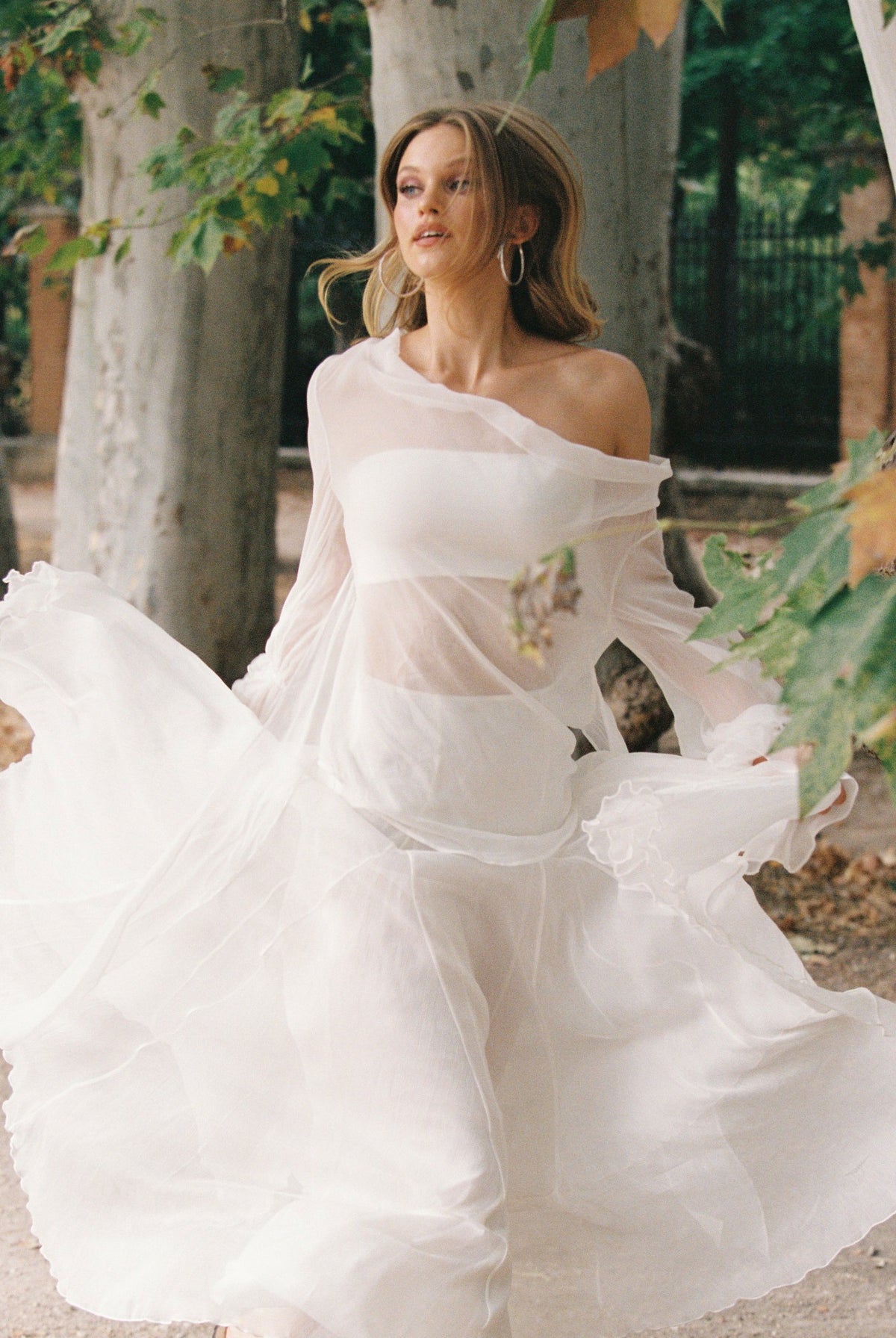 Nora Top: White Top for Engagement Party - Nana Jacqueline