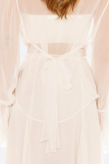 Nora Top: White Top for Engagement Party - Nana Jacqueline