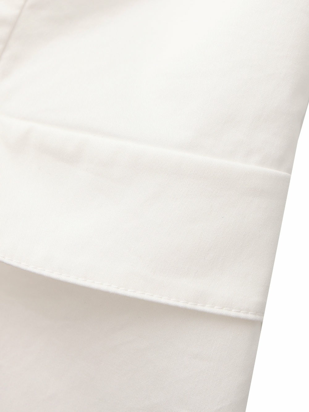 White Tailored Off-Shoulder Cropped Top - Nana Jacqueline