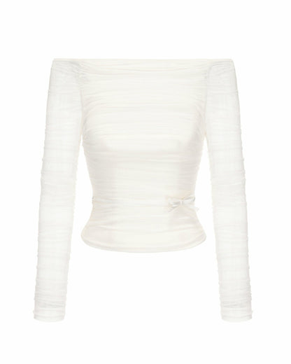 Valencia Top: White Top for Date Night - Nana Jacqueline