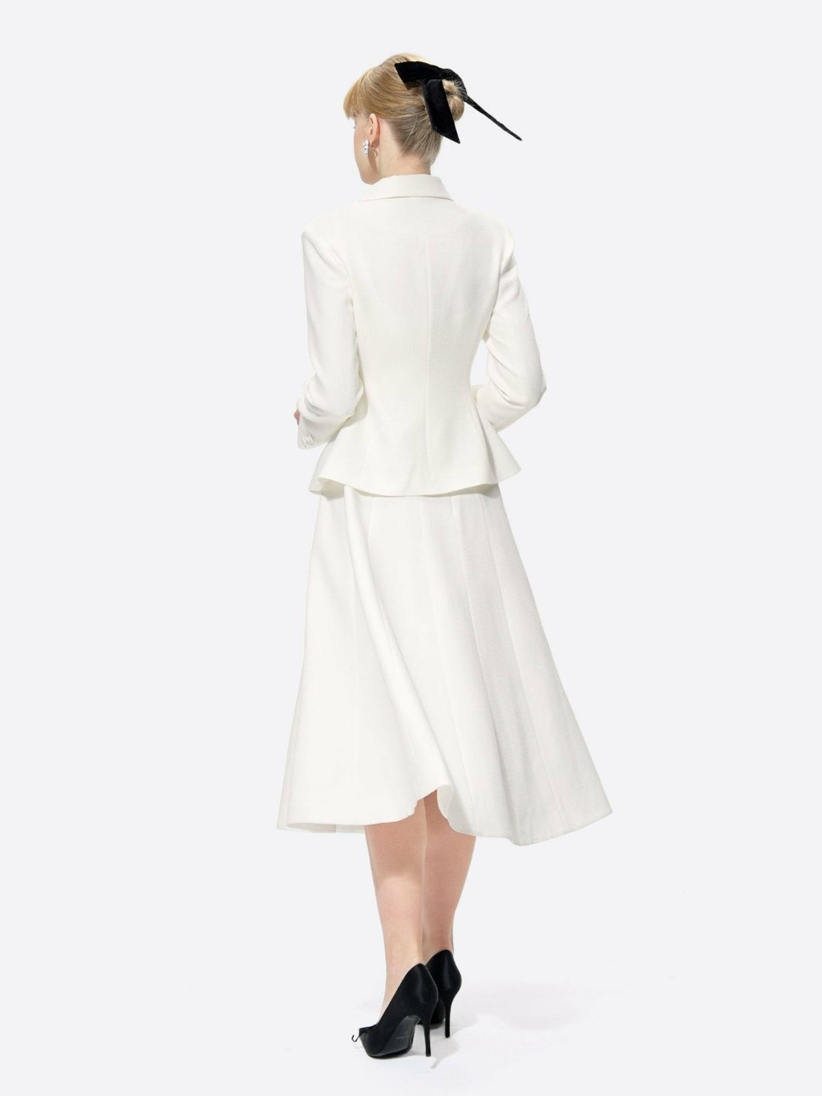 Vanessa Blazer: White Blazer for Rehearsal Dinner - Nana Jacqueline
