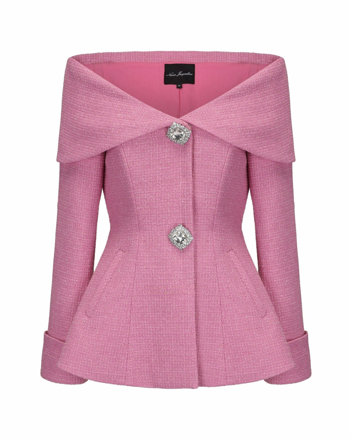 Adele Jacket: Pink Jacket for Date Night - Nana Jacqueline