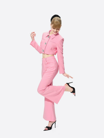 Tatiana Pants: Pink Pants for Brunch - Nana Jacqueline