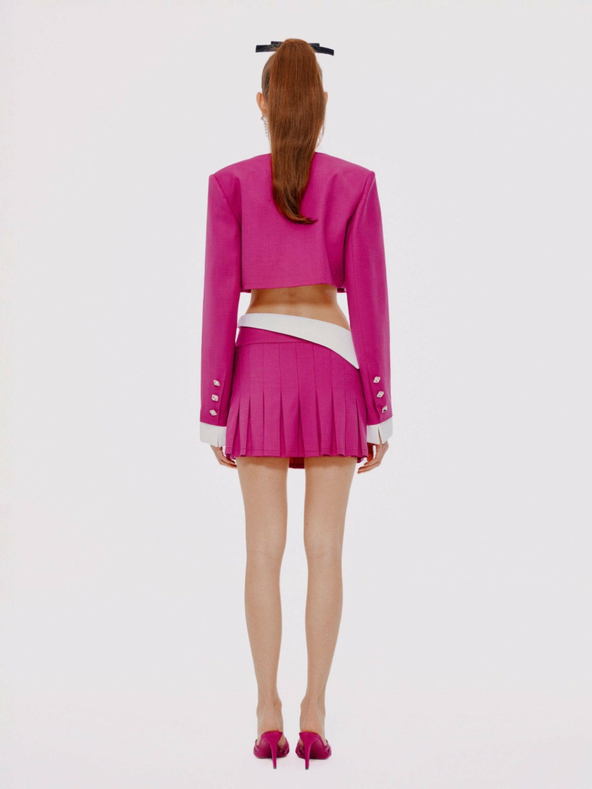 Charlotten Blazer: Pink Blazer for Birthday Celebration - Nana Jacqueline