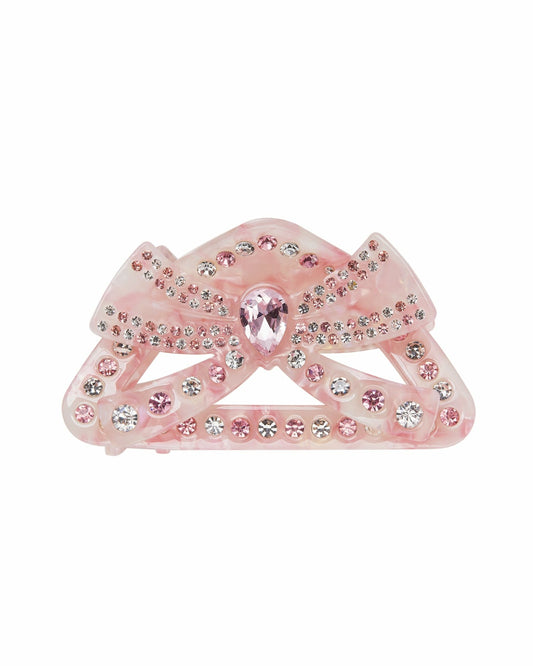 Liu Hair Clip: Pink Hair Clip for Bridal Shower - Nana Jacqueline