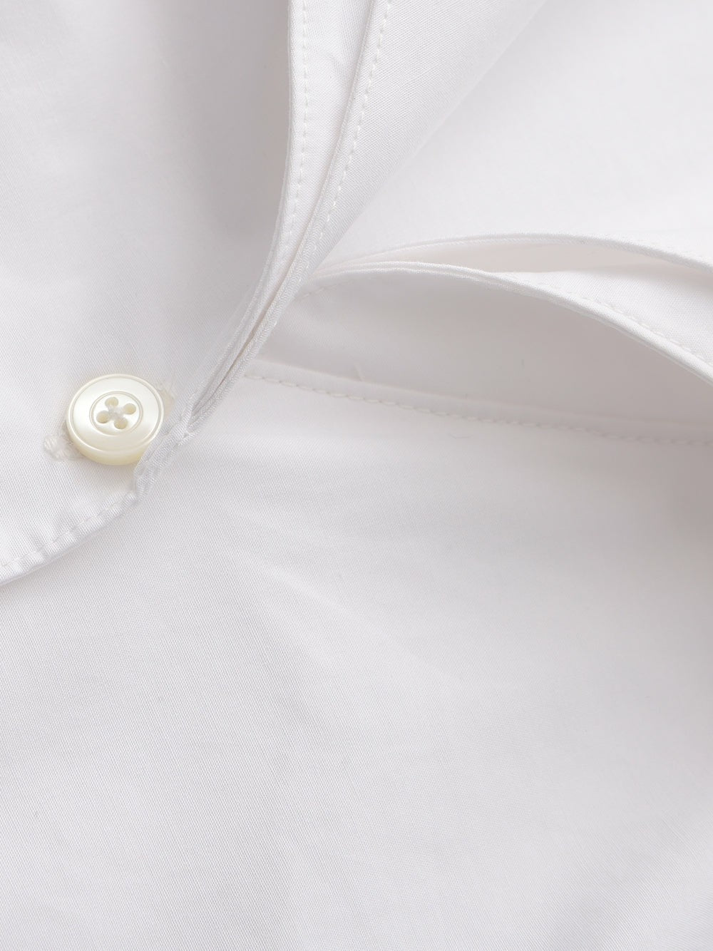 White Tailored Long Sleeve Button-Down Shirt - Nana Jacqueline