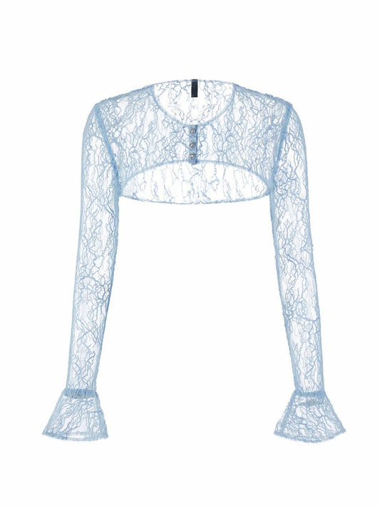 Jilly Cover: Blue Cardigan for Date Night - Nana Jacqueline