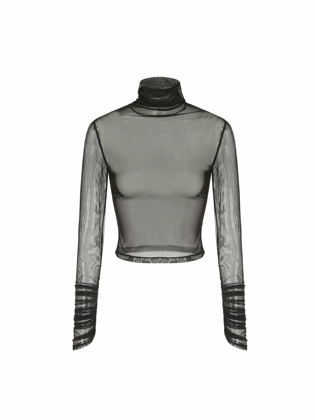 Gabrielle Mesh Top: Black Top for Date Night - Nana Jacqueline