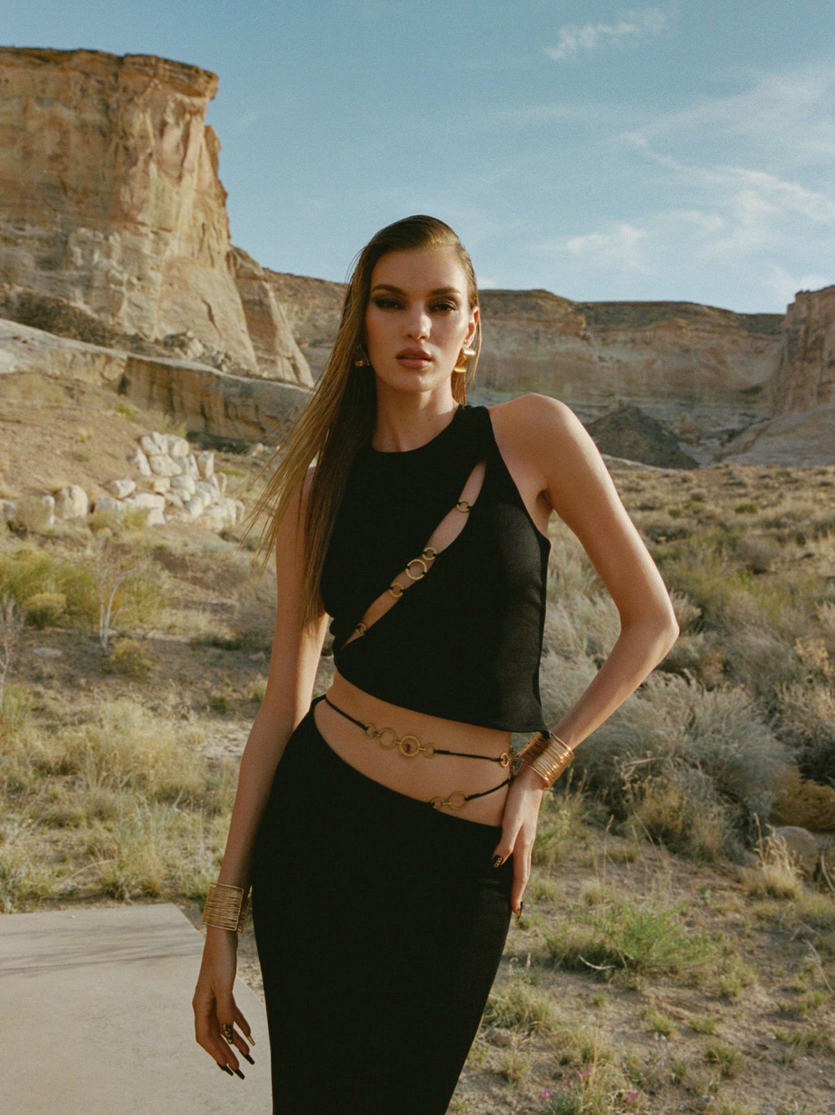 Cecily Top: Black Top for Date Night - Nana Jacqueline