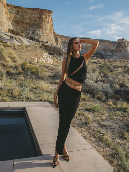 Cecily Top: Black Top for Date Night - Nana Jacqueline