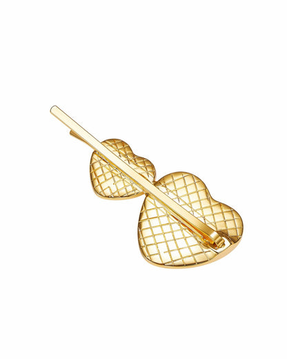 Valencia Hair Clip: Gold Hair Clip for Date Night - Nana Jacqueline