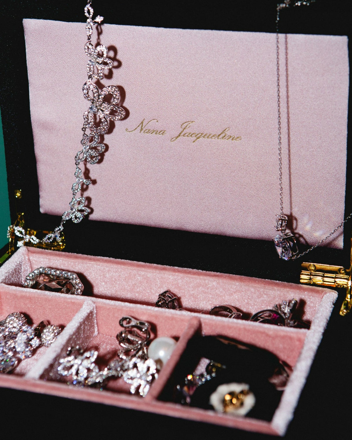 Evie Pearl Necklace: White Necklace for Bridal Shower - Nana Jacqueline