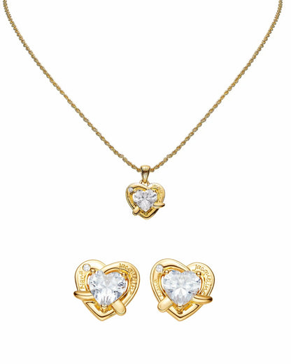 Luminous Grace: Gold Jewelry Set for Mother's Day Gift - Nana Jacqueline