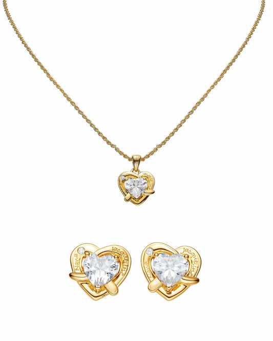 Luminous Grace: Gold Jewelry Set for Mother's Day Gift - Nana Jacqueline