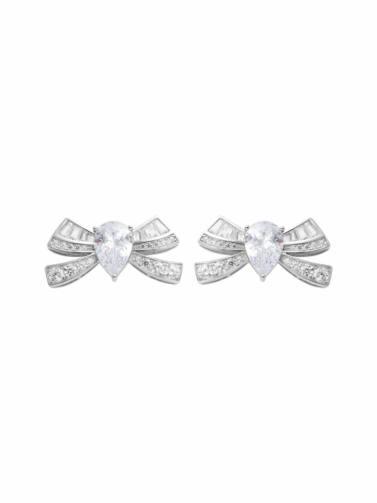 Timeless Ribbon: Silver Jewelry Set for Mother's Day Gift - Nana Jacqueline