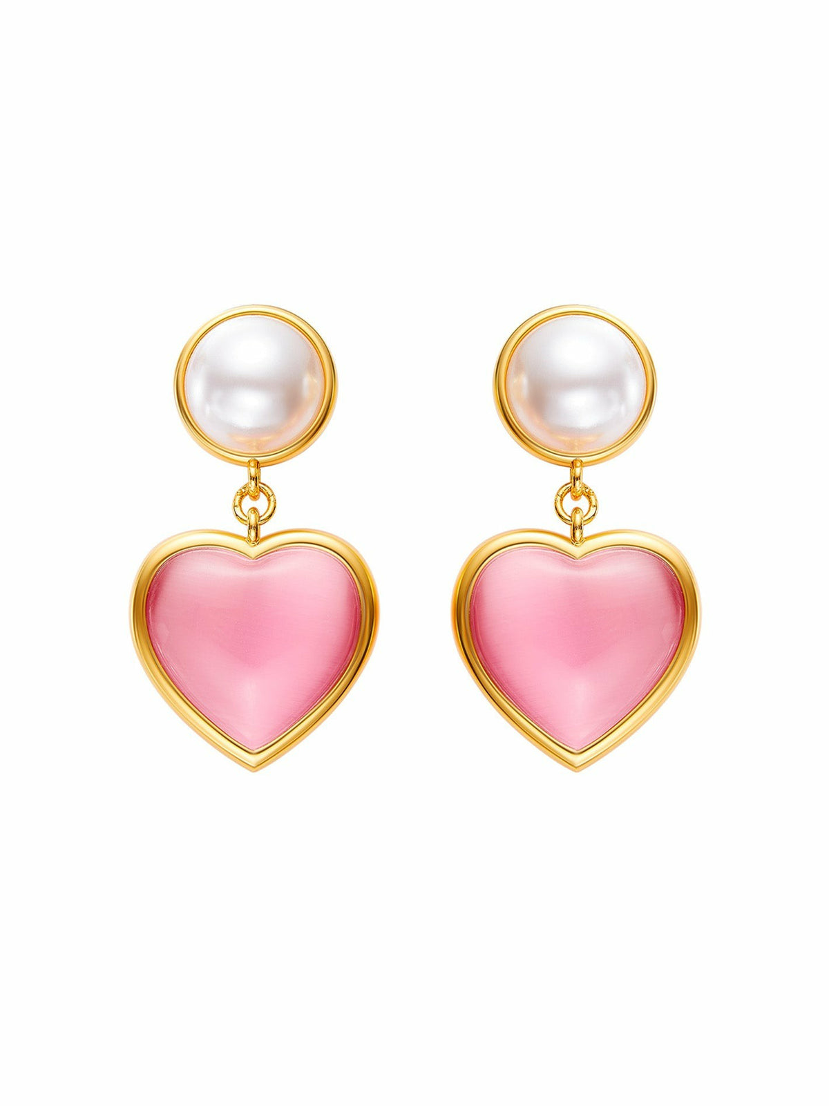 Pink Heart: Pink Jewelry Set for Valentine's Day Gifting - Nana Jacqueline