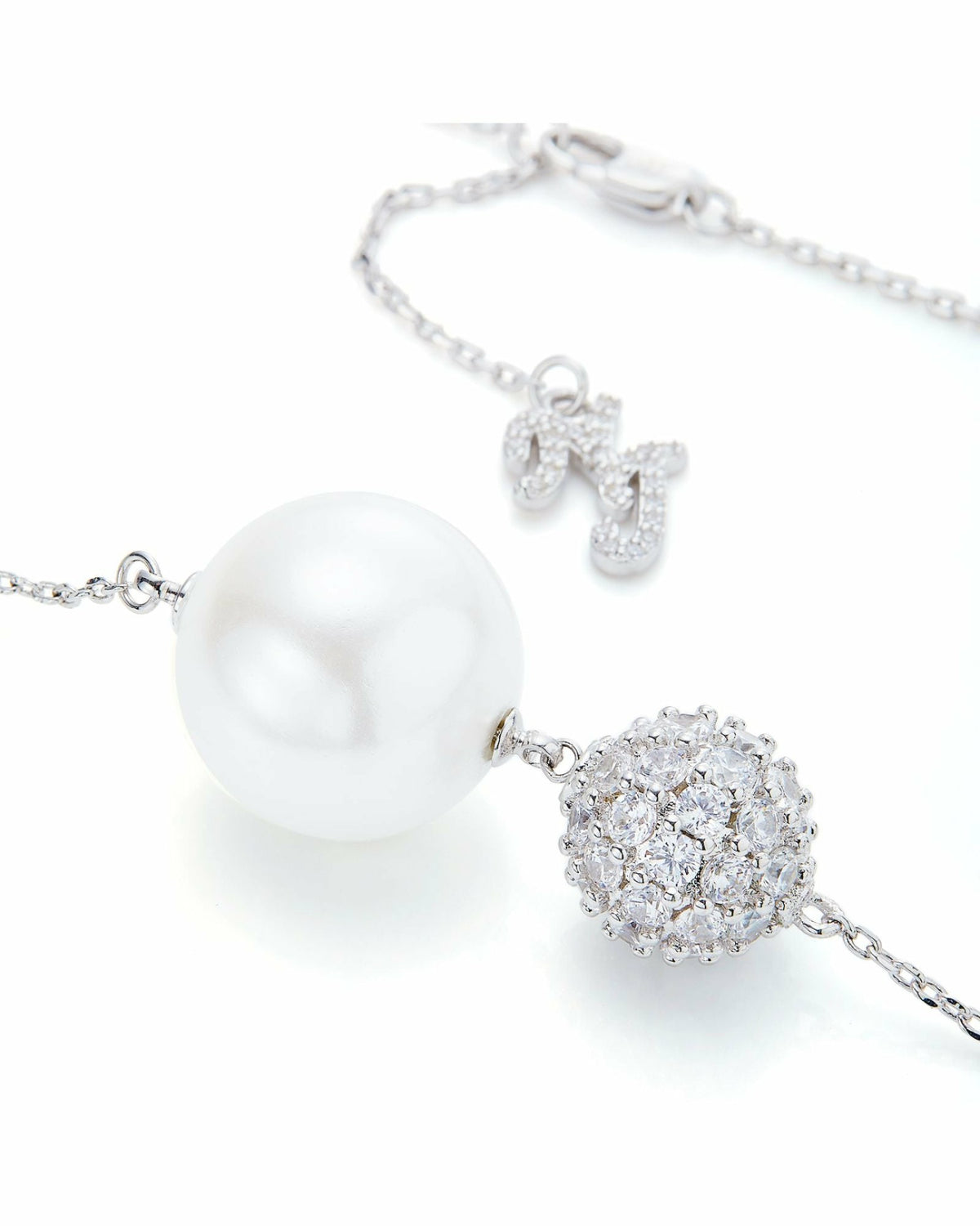 Elegance in Pearl: White Jewelry Set for Mother's Day Gift - Nana Jacqueline