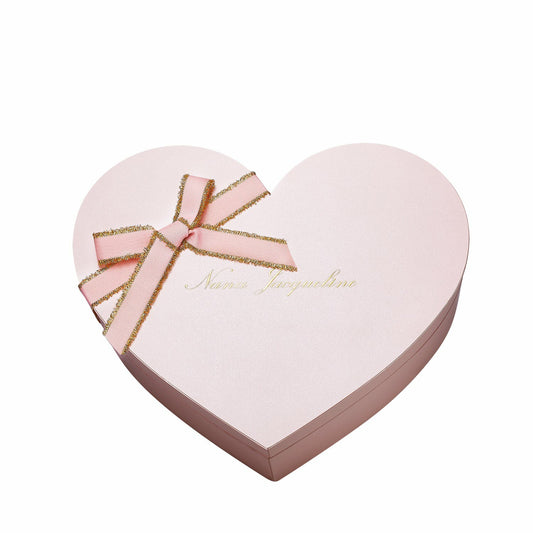 Accessory Heart Gift Box: Pink Gift Box for Gift Giving - Nana Jacqueline