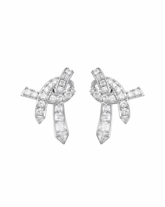 Nicolette Earrings: White Earrings for Bridal Shower - Nana Jacqueline