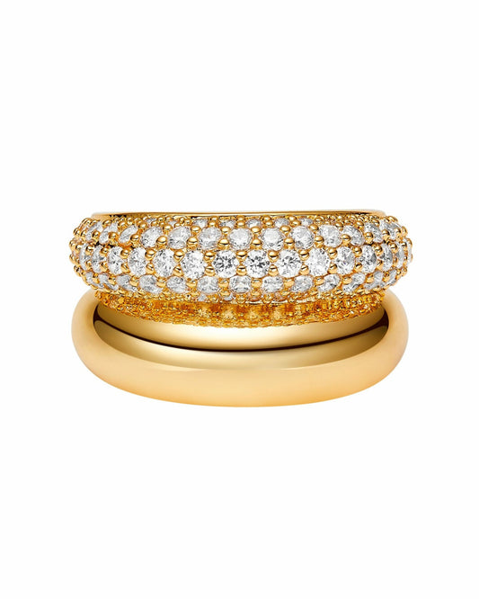 Théa Ring: Gold Ring for Evening Events - Nana Jacqueline