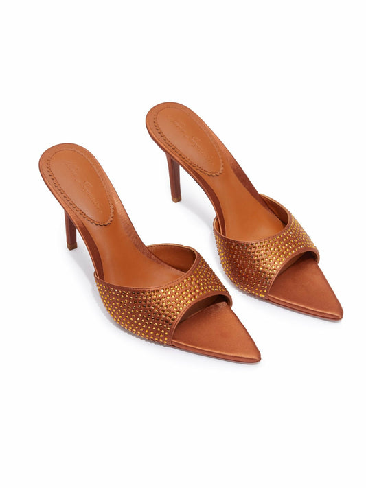 Kate Diamond Heels: Brown Heels for Cocktail Party - Nana Jacqueline