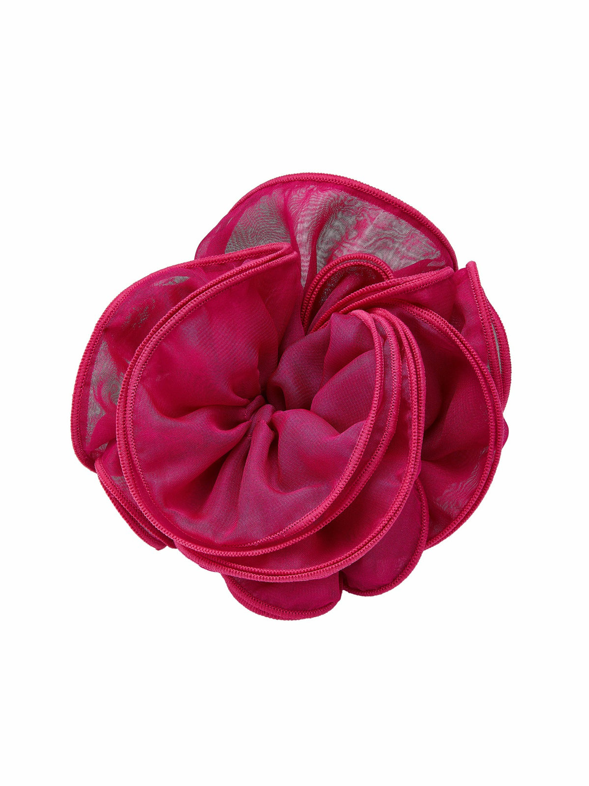 Nolita Ruffle Fuchsia Hair Tie - Nana Jacqueline