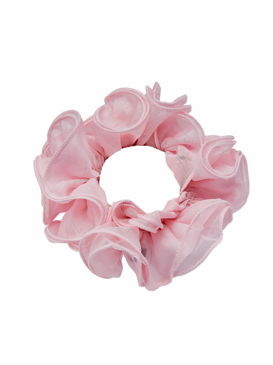 Nolita Ruffle Pink Hair Tie - Nana Jacqueline
