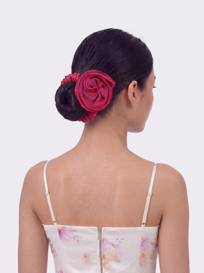 Nolita Flower Fuchsia Hair Tie - Nana Jacqueline
