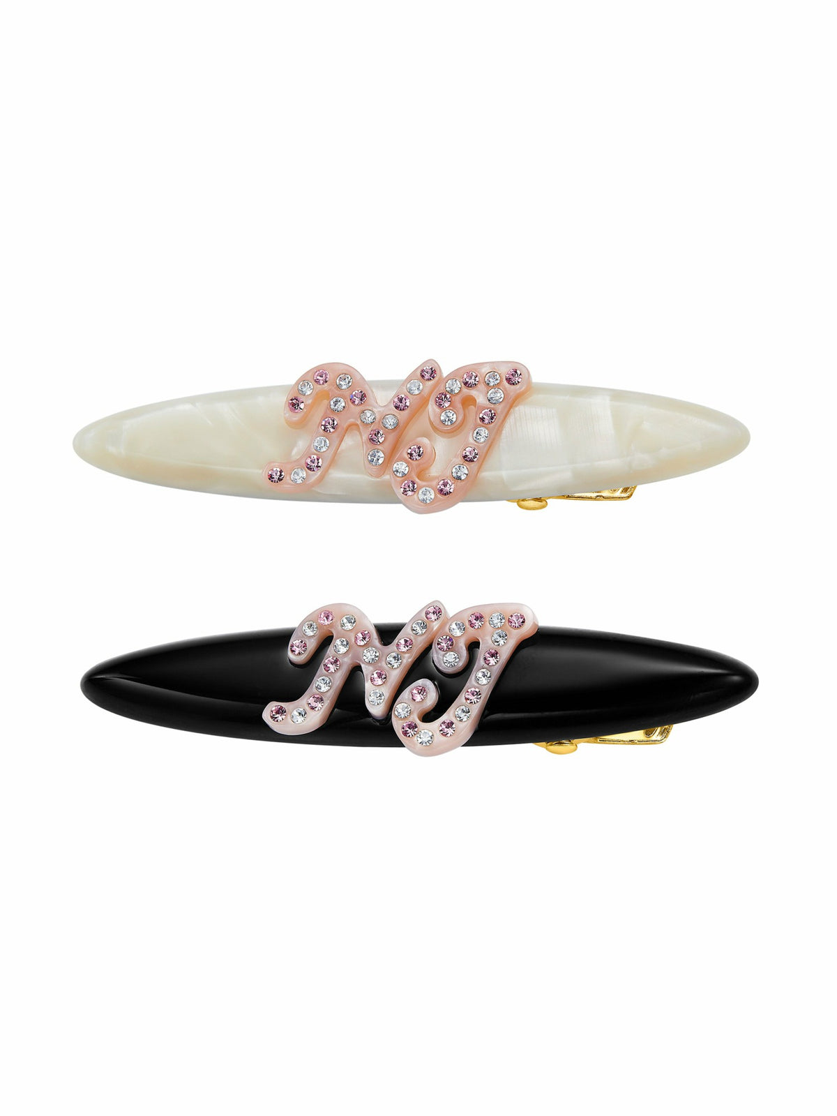 Starlette Logo Black Hair Clip - Nana Jacqueline