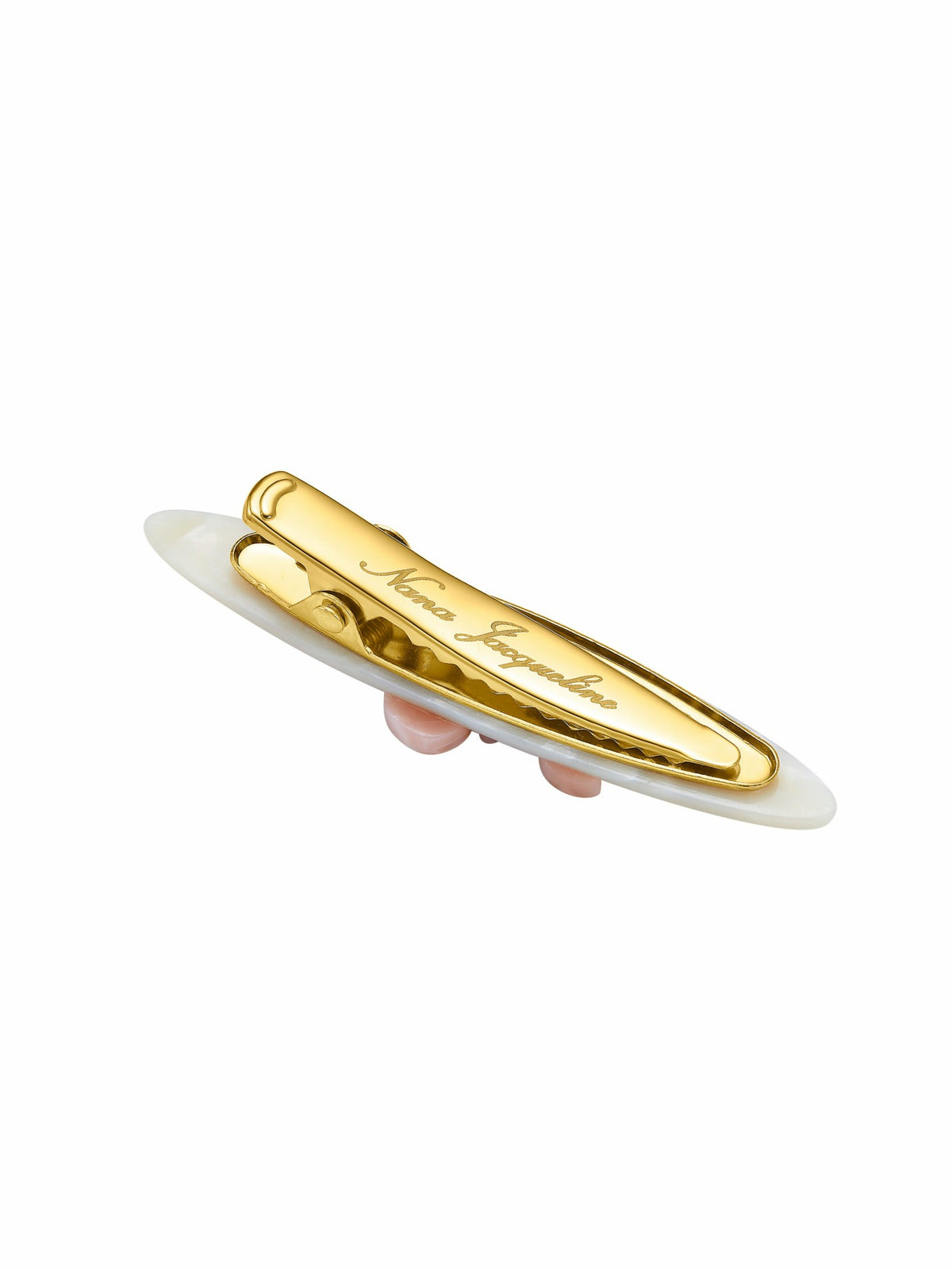 Starlette Logo Crystal Pink Hair Clip - Nana Jacqueline