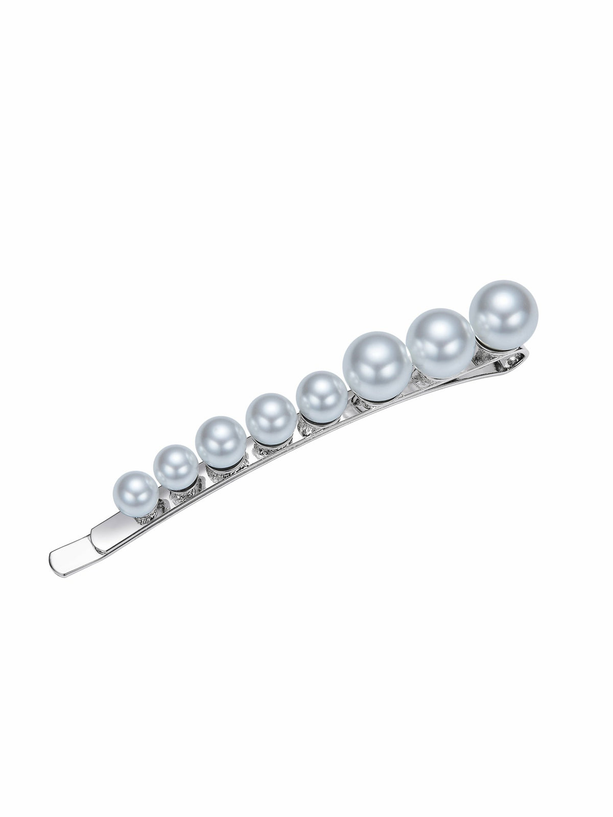Harlowe Floral Crystal White Hair Clip - Nana Jacqueline