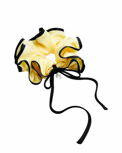 Marlene Scrunchie: Yellow Scrunchie for Brunch - Nana Jacqueline