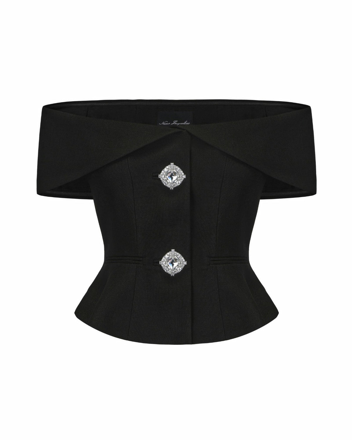 Blakely Top: Black Top for Date Night - Nana Jacqueline