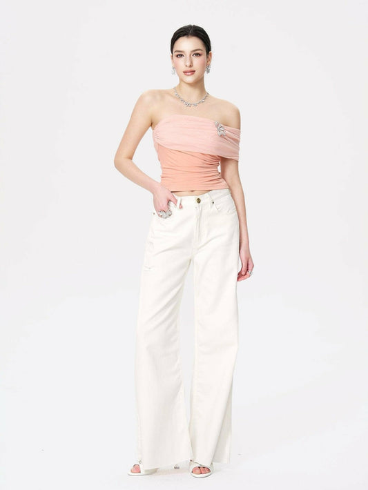 Marlene Top: Pink Top for Date Night - Nana Jacqueline