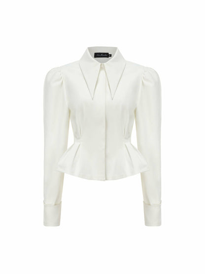 Kensie Top + Tie: White Top for Girls' Night Out - Nana Jacqueline