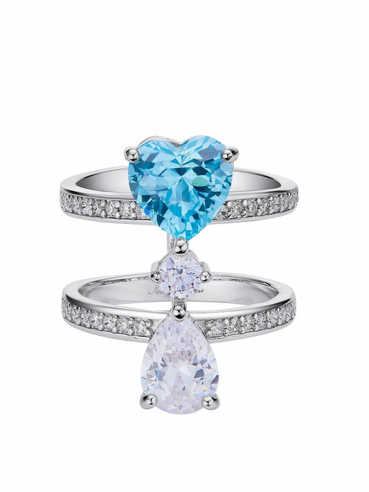 Penelope Ring: Blue Ring for Date Night - Nana Jacqueline