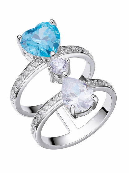 Penelope Ring: Blue Ring for Date Night - Nana Jacqueline