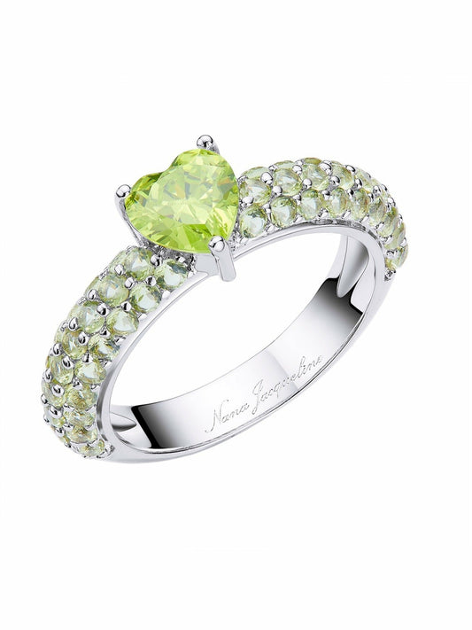 Anna Ring: Green Ring for Gift Giving - Nana Jacqueline