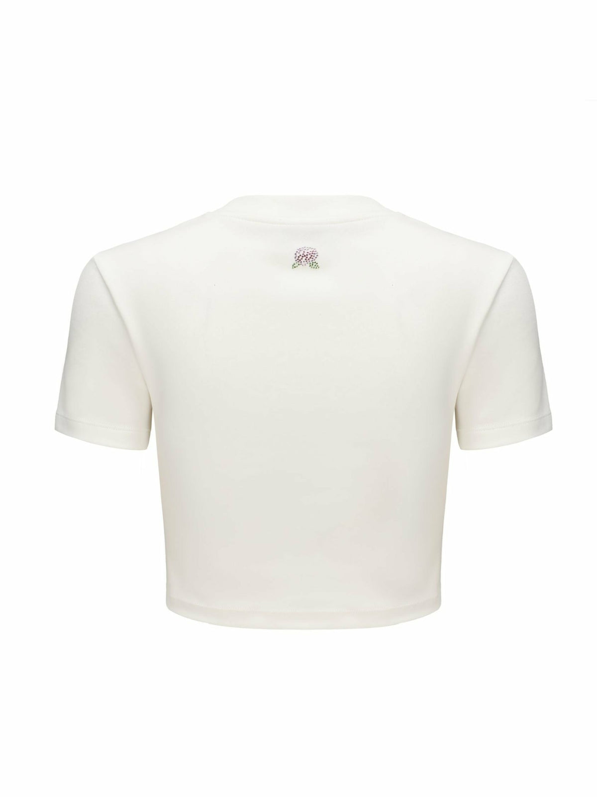 Elle Baby Tee: White Tee for Casual Luxury Daytime Outfit - Nana Jacqueline