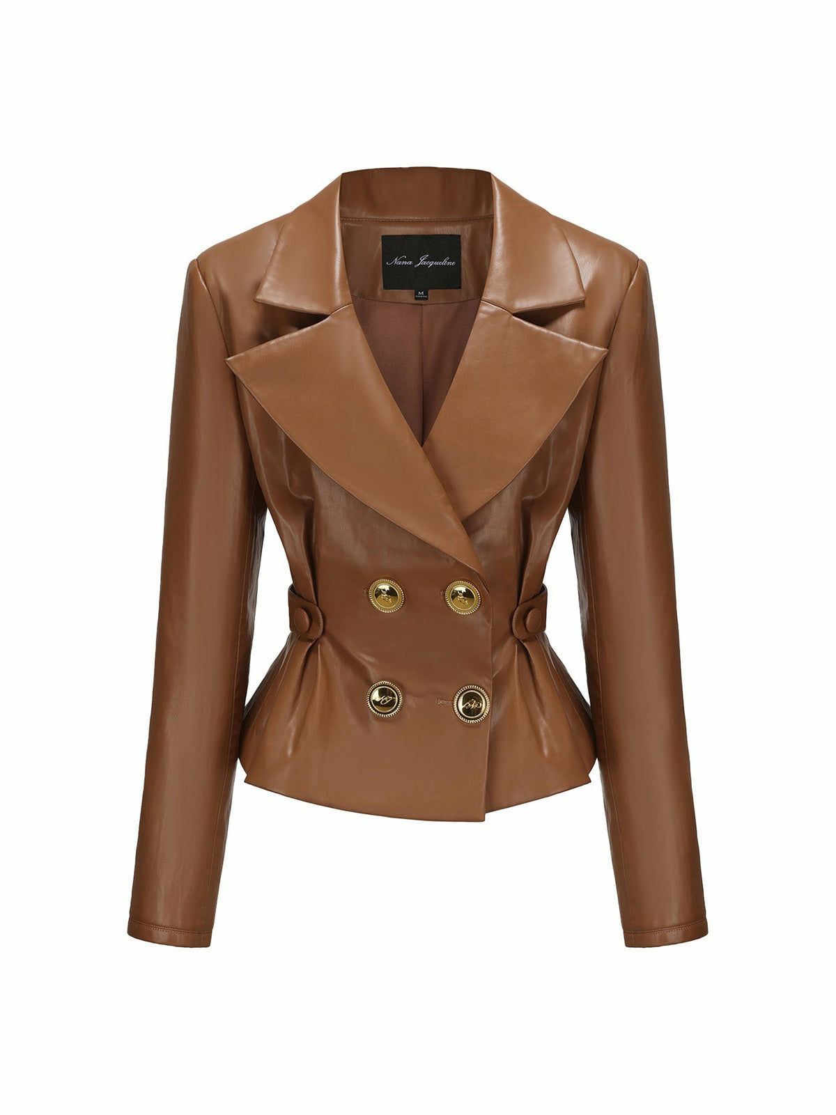 Gina Jacket: Brown Jacket for Date Night - Nana Jacqueline