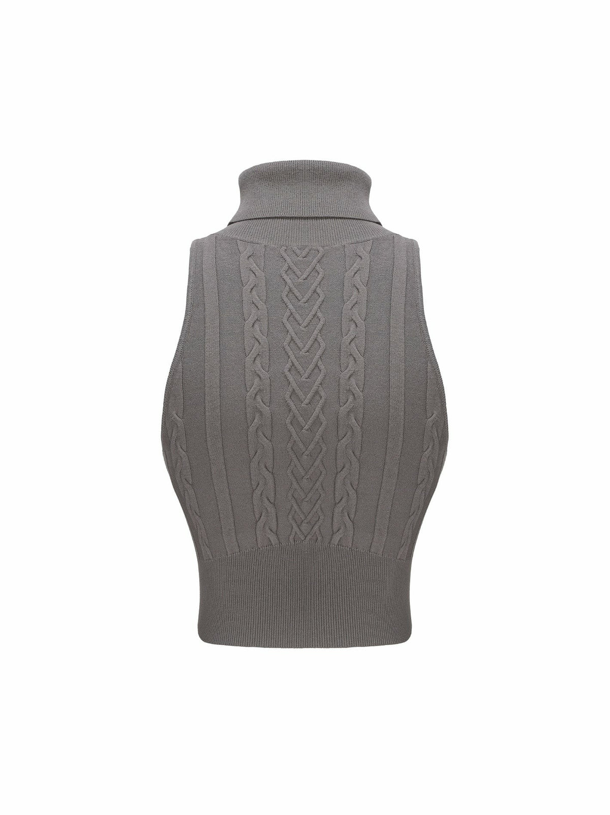 Morgan Top: Grey Knit Top for Brunch - Nana Jacqueline