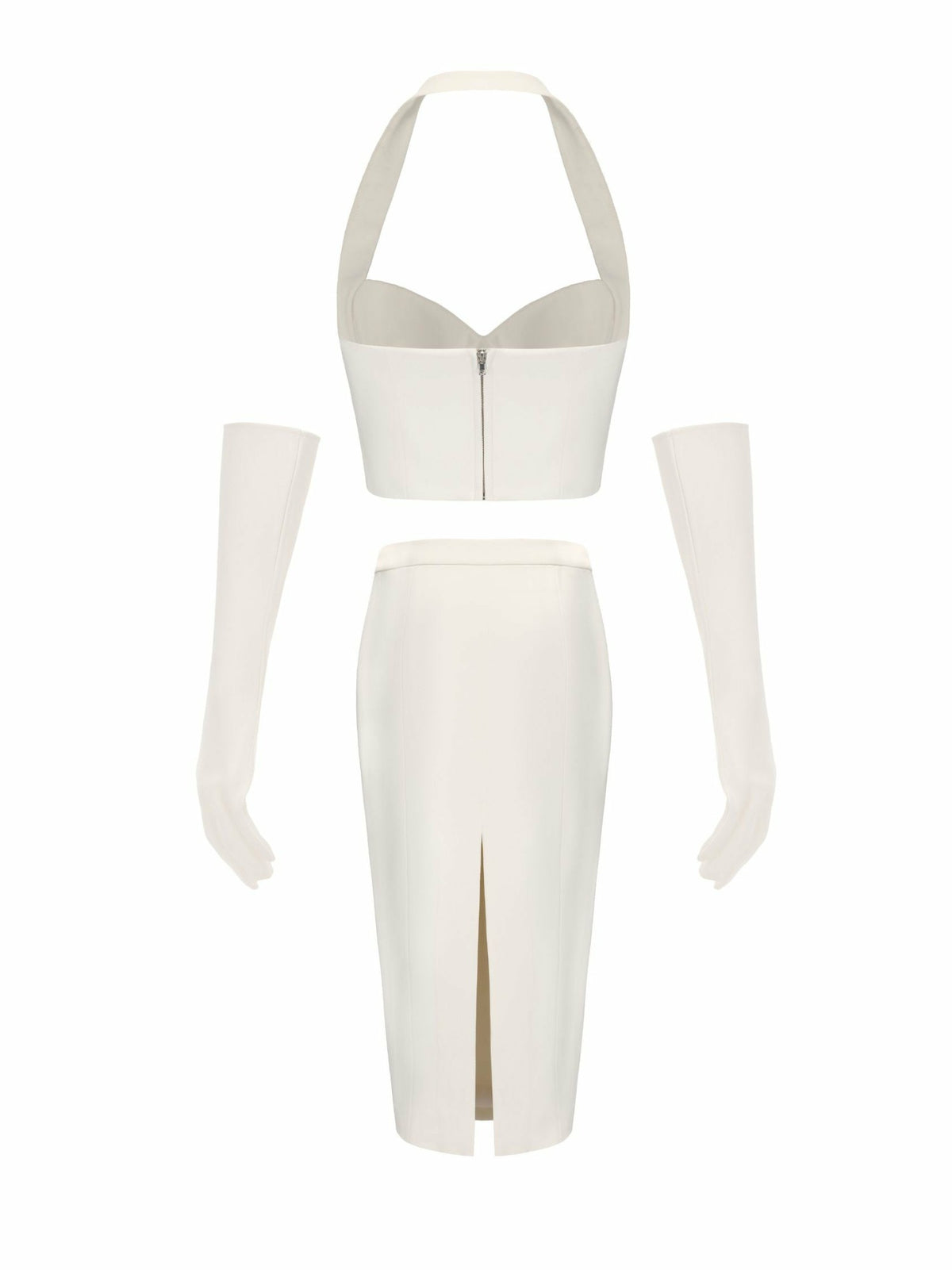 Anastasia Top: White Top for Engagement Party - Nana Jacqueline